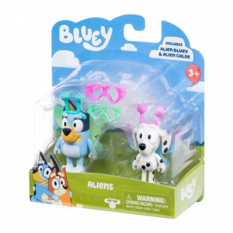 Zestaw figurek bluey 2-pak baby bluey i chloe Zestaw figurek bluey 2-pak baby bluey i chloe