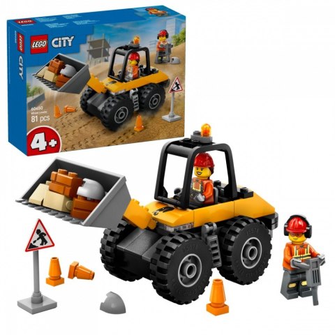 Klocki city 60450 Żółta ładowarka kołowa Klocki city 60450 Żółta ładowarka kołowa