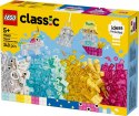 Klocki classic 11040 magiczny zestaw z przezroczystymi klockami