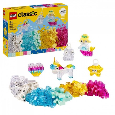 Klocki classic 11040 magiczny zestaw z przezroczystymi klockami Klocki classic 11040 magiczny zestaw z przezroczystymi klockami