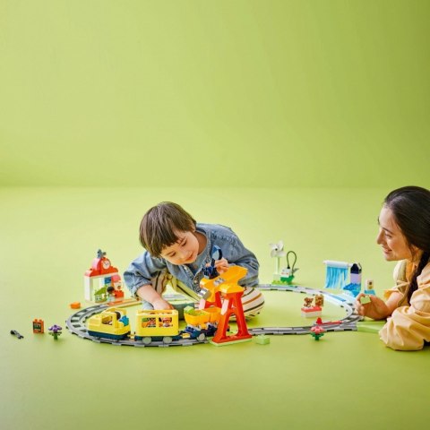 Klocki duplo 10428 duży interaktywny pociąg miejski Klocki duplo 10428 duży interaktywny pociąg miejski