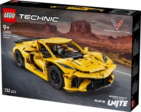 Klocki technic 42205 chevrolet corvette stingray Klocki technic 42205 chevrolet corvette stingray