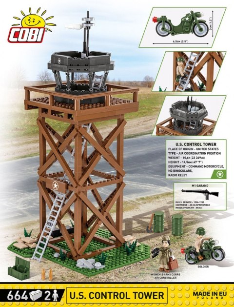 Klocki u.s. control tower 664 klocki Klocki u.s. control tower 664 klocki