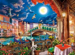 Puzzle 2000 elementów romantyczna noc w wenecji