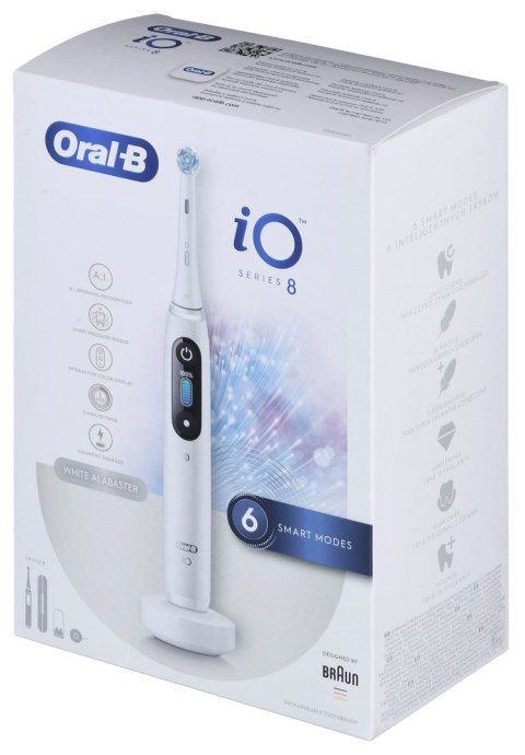 Braun Oral-B Szczoteczka elektryczna iO8N White Braun Oral-B Szczoteczka elektryczna iO8N White