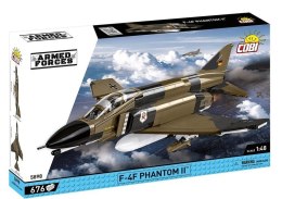 Klocki armed forces f-4f phantom ii 676 elementów