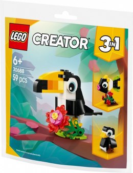Klocki creator 30688 tropikalny tukan