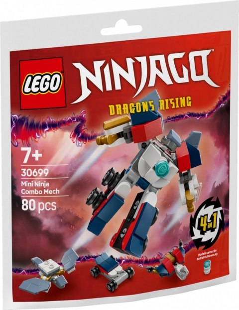 Klocki ninjago 30699 wielofunkcyjny minimech ninja Klocki ninjago 30699 wielofunkcyjny minimech ninja