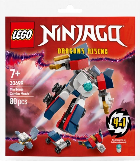 Klocki ninjago 30699 wielofunkcyjny minimech ninja Klocki ninjago 30699 wielofunkcyjny minimech ninja
