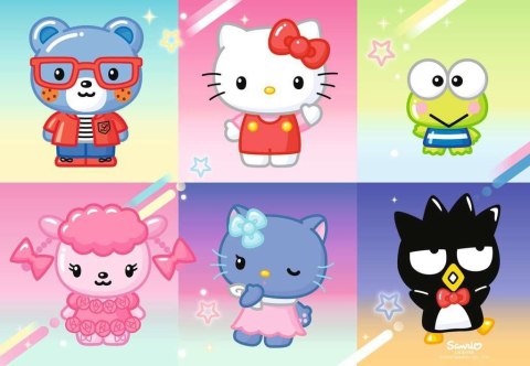 Puzzle 2x24 elementy hello kitty Puzzle 2x24 elementy hello kitty