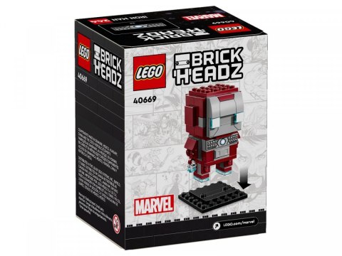 Klocki brickheadz 40669 figurka iron man mk5 Klocki brickheadz 40669 figurka iron man mk5