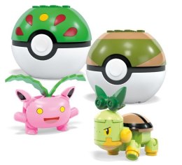 Klocki pokemon drużyna trawiastego