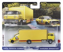 Zestaw pojazdów 50 rocznica, toyota corolla
