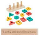 Wood drewniany sorter kształtów