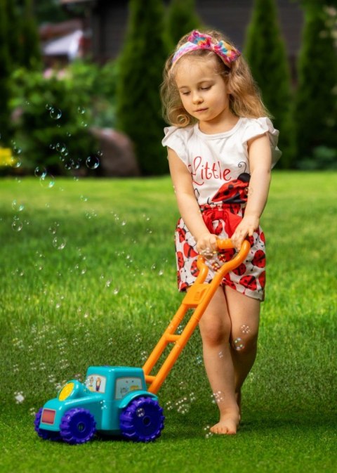 Bańki fru blu zestaw traktor + płyn 0,4l Bańki fru blu zestaw traktor + płyn 0,4l