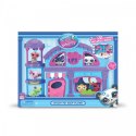 Zestaw figurek littles pet shop domek 2 figurki