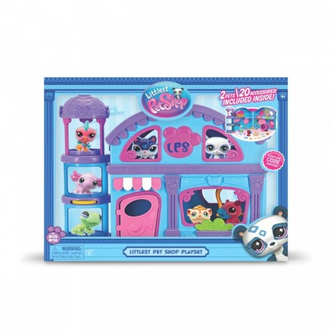 Zestaw figurek littles pet shop domek 2 figurki Zestaw figurek littles pet shop domek 2 figurki