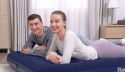 Materac dmuchany dwuosobowy flokowany 1,91 m Bestway #G2