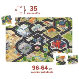 Duuuże puzzle - droga dla pojazdów