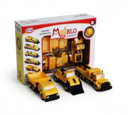Malblo magnetyczne pojazdy budowlane