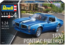 Model plastikowy pontiac firebird 1970