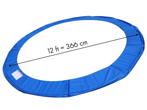 Osłona sprężyn do trampoliny 12 ft miękka mata ochronna 366-374 cm niebiska Osłona sprężyn do trampoliny 12 ft miękka mata ochronna 366-374 cm niebiska