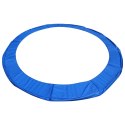 Osłona sprężyn do trampoliny 8 ft miękka mata zabezpieczająca niebieska 244-250 cm