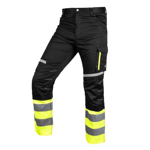 Spodnie ostrzegawcze, czarno-żółte, rozmiar XXXL Spodnie ostrzegawcze, czarno-żółte, rozmiar XXXL