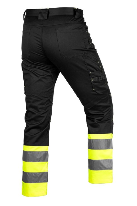Spodnie ostrzegawcze, czarno-żółte, rozmiar XXXL Spodnie ostrzegawcze, czarno-żółte, rozmiar XXXL