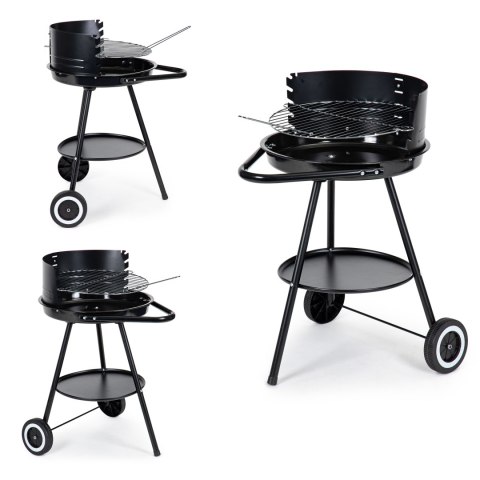 Grill ogrodowy okrągły ruszt z regulacją wysokości rusztu MultiGarden Grill ogrodowy okrągły ruszt z regulacją wysokości rusztu MultiGarden