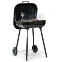 Grill węglowy ogrodowy z pokrywą na zawiasach + kółka MultiGarden
