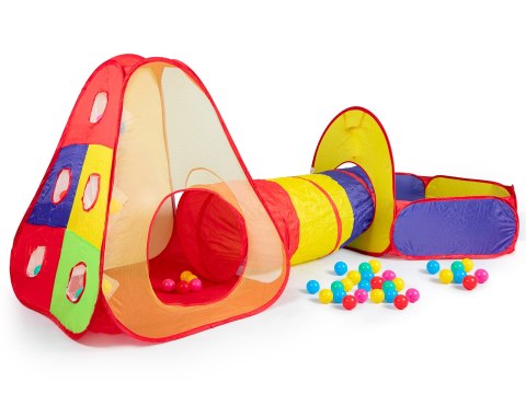 Namiot dla dzieci plac zabaw iglo tunel suchy basen + piłeczki IPLAY Namiot dla dzieci plac zabaw iglo tunel suchy basen + piłeczki IPLAY