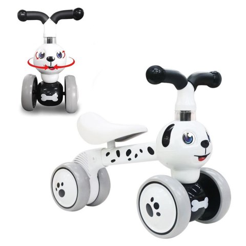 Rowerek biegowy Piesek jeździk mini rower 4 koła ECOTOYS Rowerek biegowy Piesek jeździk mini rower 4 koła ECOTOYS