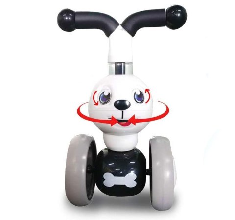 Rowerek biegowy Piesek jeździk mini rower 4 koła ECOTOYS Rowerek biegowy Piesek jeździk mini rower 4 koła ECOTOYS