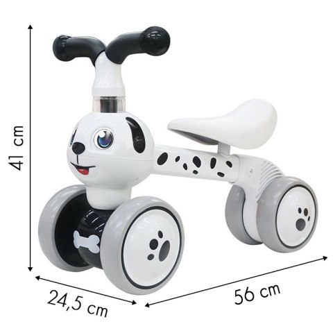 Rowerek biegowy Piesek jeździk mini rower 4 koła ECOTOYS Rowerek biegowy Piesek jeździk mini rower 4 koła ECOTOYS