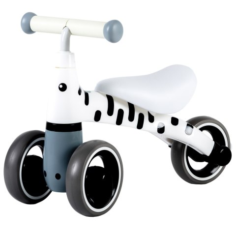 Rowerek biegowy dla dzieci bezpieczna konstrukcja koła EVA "Zebra" ECOTOYS Rowerek biegowy dla dzieci bezpieczna konstrukcja koła EVA "Zebra" ECOTOYS