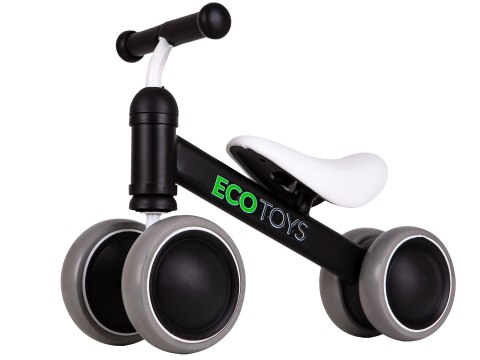 Rowerek biegowy treningowy mini rower dla dzieci czarny ECOTOYS Rowerek biegowy treningowy mini rower dla dzieci czarny ECOTOYS