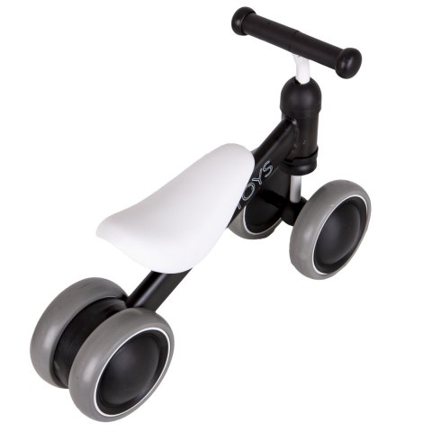 Rowerek biegowy treningowy mini rower dla dzieci czarny ECOTOYS Rowerek biegowy treningowy mini rower dla dzieci czarny ECOTOYS