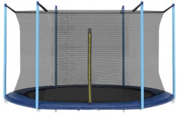 Siatka ochronna wewnętrzna na trampolinę 8 ft 6 słupków 244-250 cm