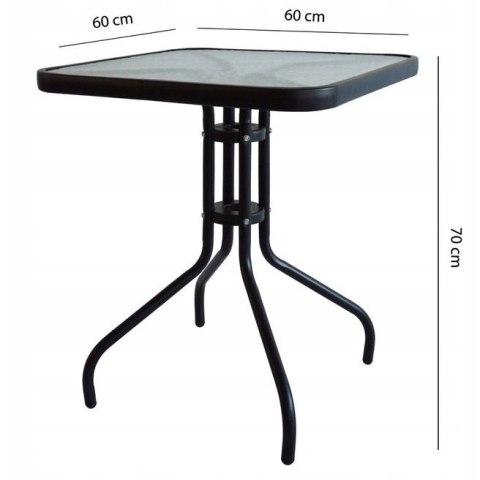 Stolik ogrodowy 60 cm na ogród taras balkon MultiGarden Stolik ogrodowy 60 cm na ogród taras balkon MultiGarden