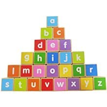 Drewniany pociąg duże klocki edukacyjne alfabet ECOTOYS Drewniany pociąg duże klocki edukacyjne alfabet ECOTOYS