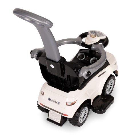 Jeździk chodzik pchacz 3w1 autko super car biały Jeździk chodzik pchacz 3w1 autko super car biały