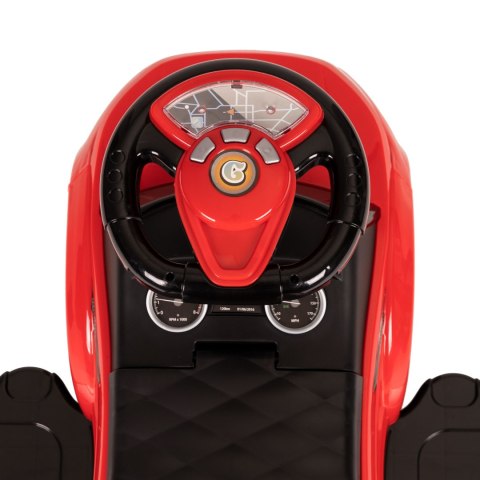 Jeździk chodzik pchacz 3w1 autko super car czerwony Jeździk chodzik pchacz 3w1 autko super car czerwony