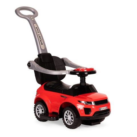 Jeździk chodzik pchacz 3w1 autko super car czerwony Jeździk chodzik pchacz 3w1 autko super car czerwony