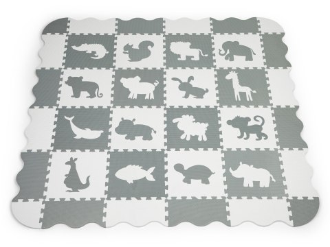 Mata piankowa z płotkiem puzzle suchy basen 36 elementów ECOTOYS Mata piankowa z płotkiem puzzle suchy basen 36 elementów ECOTOYS