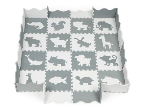 Mata piankowa z płotkiem puzzle suchy basen 36 elementów ECOTOYS Mata piankowa z płotkiem puzzle suchy basen 36 elementów ECOTOYS