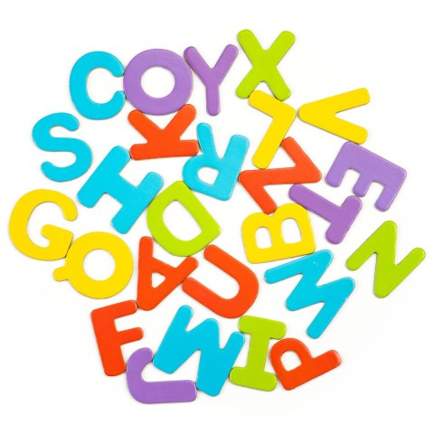 Tablica edukacyjna 3w1 magnetyczna kredowa literki ECOTOYS Tablica edukacyjna 3w1 magnetyczna kredowa literki ECOTOYS