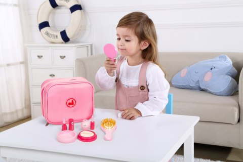 Zestaw piękności kosmetyczka 6 akcesoriów beauty ECOTOYS Zestaw piękności kosmetyczka 6 akcesoriów beauty ECOTOYS