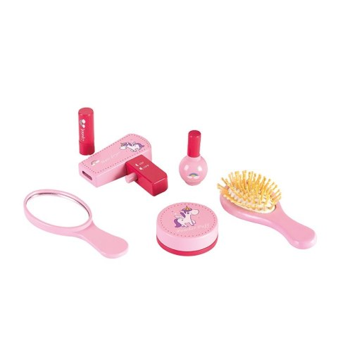 Zestaw piękności kosmetyczka 6 akcesoriów beauty ECOTOYS Zestaw piękności kosmetyczka 6 akcesoriów beauty ECOTOYS