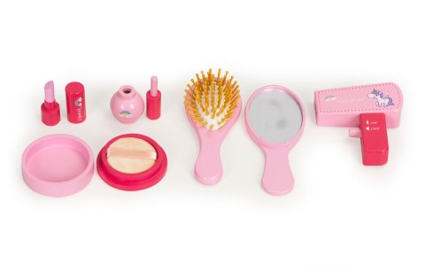 Zestaw piękności kosmetyczka 6 akcesoriów beauty ECOTOYS Zestaw piękności kosmetyczka 6 akcesoriów beauty ECOTOYS